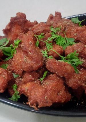 चिकन तंदूर फ्राय (Chicken Tandoori Fry Recipe In Marathi) रेसिपी चे मुख्य फोटो 