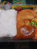 Nasi Steak Ayam Sederhana (Ide Menu Untuk Berbagi Takjil)