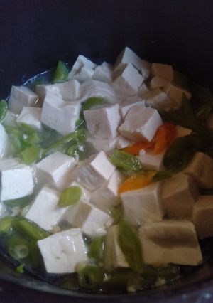 Foto resep Sup buncis tahu