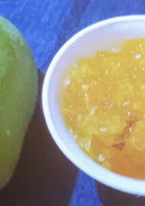 A picture of Raw mango marmalade.