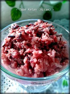 Foto resep Tape Ketan (hitam)