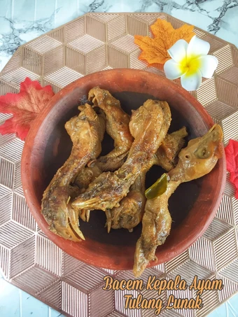 Cara Mudah Menyiapkan Resep Bacem Kepala Ayam Tulang Lunak yang Enak Banget Anti Ribet, Uenak Banget