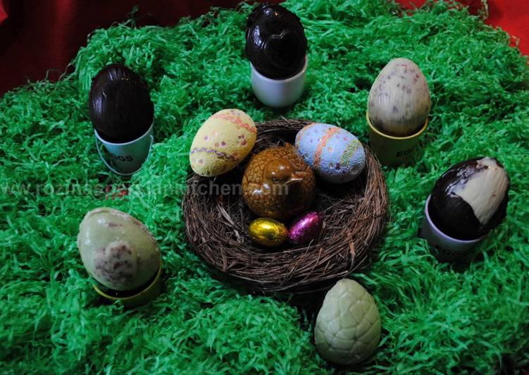 Recipe of Favorite EasterBake Chocolate eggs