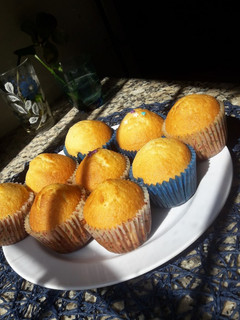 Una foto de Cupcakes coco y vainilla sin manteca
