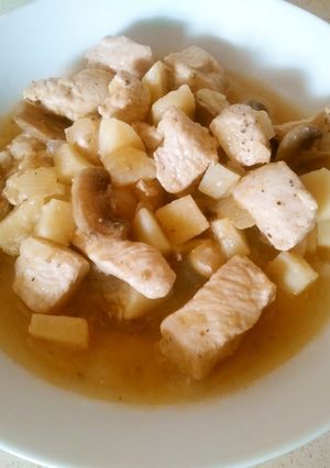 Una foto de Pavo en salsa 🍲