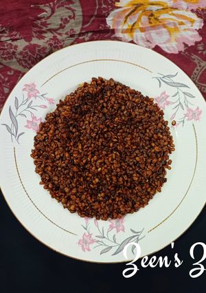 A picture of Oven Roasted Horsegram.