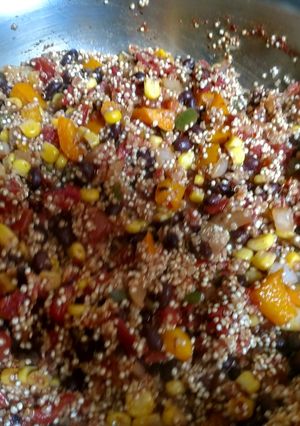 A picture of Mexican Quinoa.