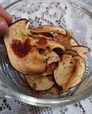 Snack manzanas deshidratadas