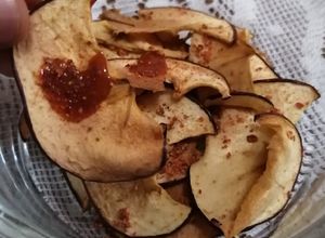 Una foto de Snack manzanas deshidratadas