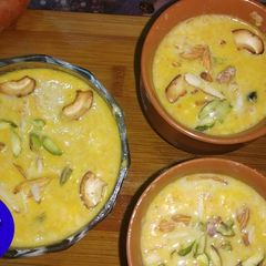 A picture of Gajar kheer.