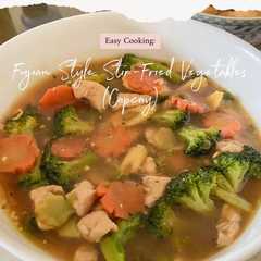 รูปของ Easy Cooking: Fujian Style Stir-Fried Vegetables (Capcay)