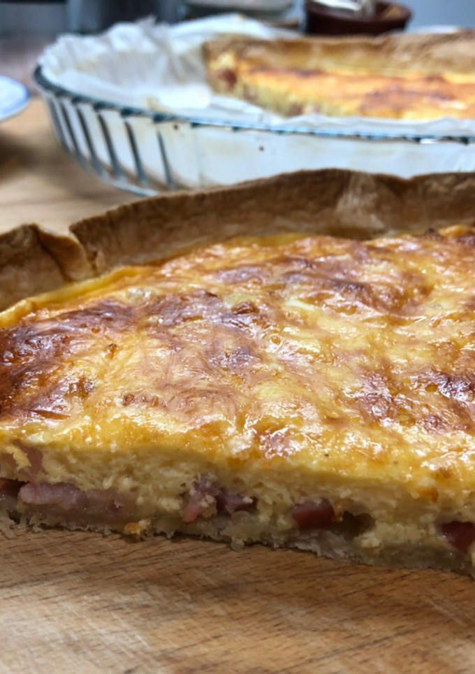 Una foto de Quiche lorraine