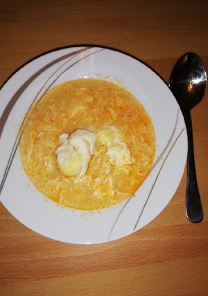 Tojásleves recept fotója