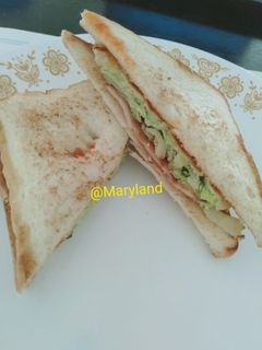 Foto resep Sandwich Ham Dadar