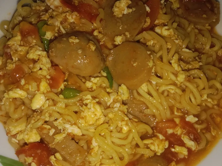 Langkah Gampang Menyiapkan Resep Mie Nyemek Tek Tek (Indomie Goreng) yang Lezat Sekali Anti Ribet, Lezat