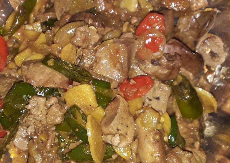 Resep: Rempelo ati cabe hijau Bunda Pasti Bisa