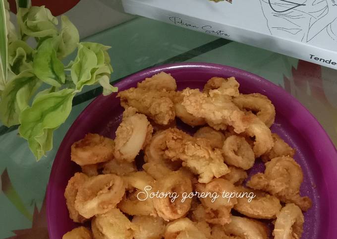 Sotong Goreng tepung renyah