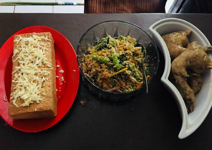 Ternyata begini loh! Bagaimana cara buat Urap sayuran simple bgt nonpke ribedddd yang sedap