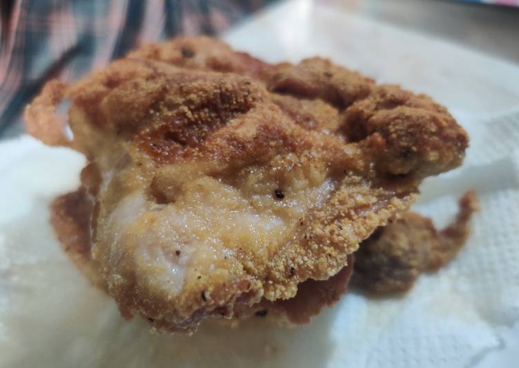 Steps to Make Speedy Hushpuppy Chicken Thighs