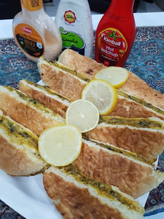 عکسی از دستور اسنک ساندویچ