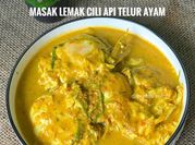 Gambar masak lemak cili api telur