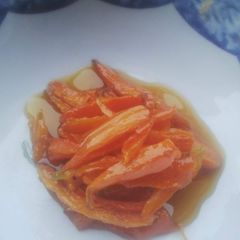 A picture of Sweet carrot in sweet orange caramel.