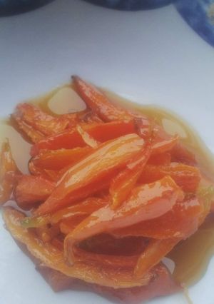 A picture of Sweet carrot in sweet orange caramel.