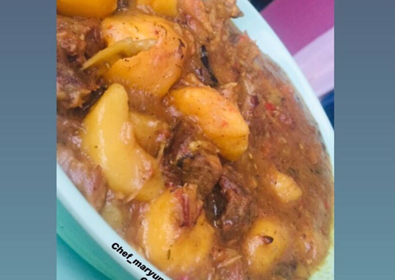 Pototoe porridge by Chef_Maryumms_Cuisine🌸