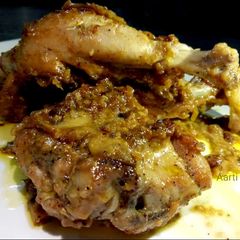 A picture of Poulet de champignon.