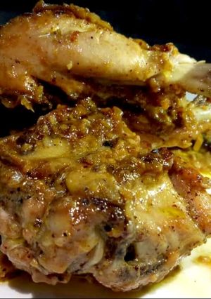 A picture of Poulet de champignon.
