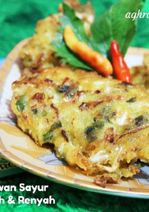 Foto resep 120. Bakwan Sayur Gurih dan Renyah