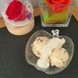 Glace à la banane et pépites de chocolat