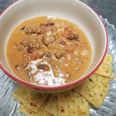 A picture of Big Mama's Jalapeno Popper Chili.