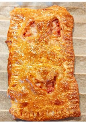 Une photo de Pizza citrouille