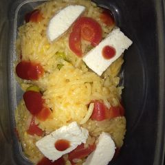 Paneer veg rice A picture of Paneer veg rice.