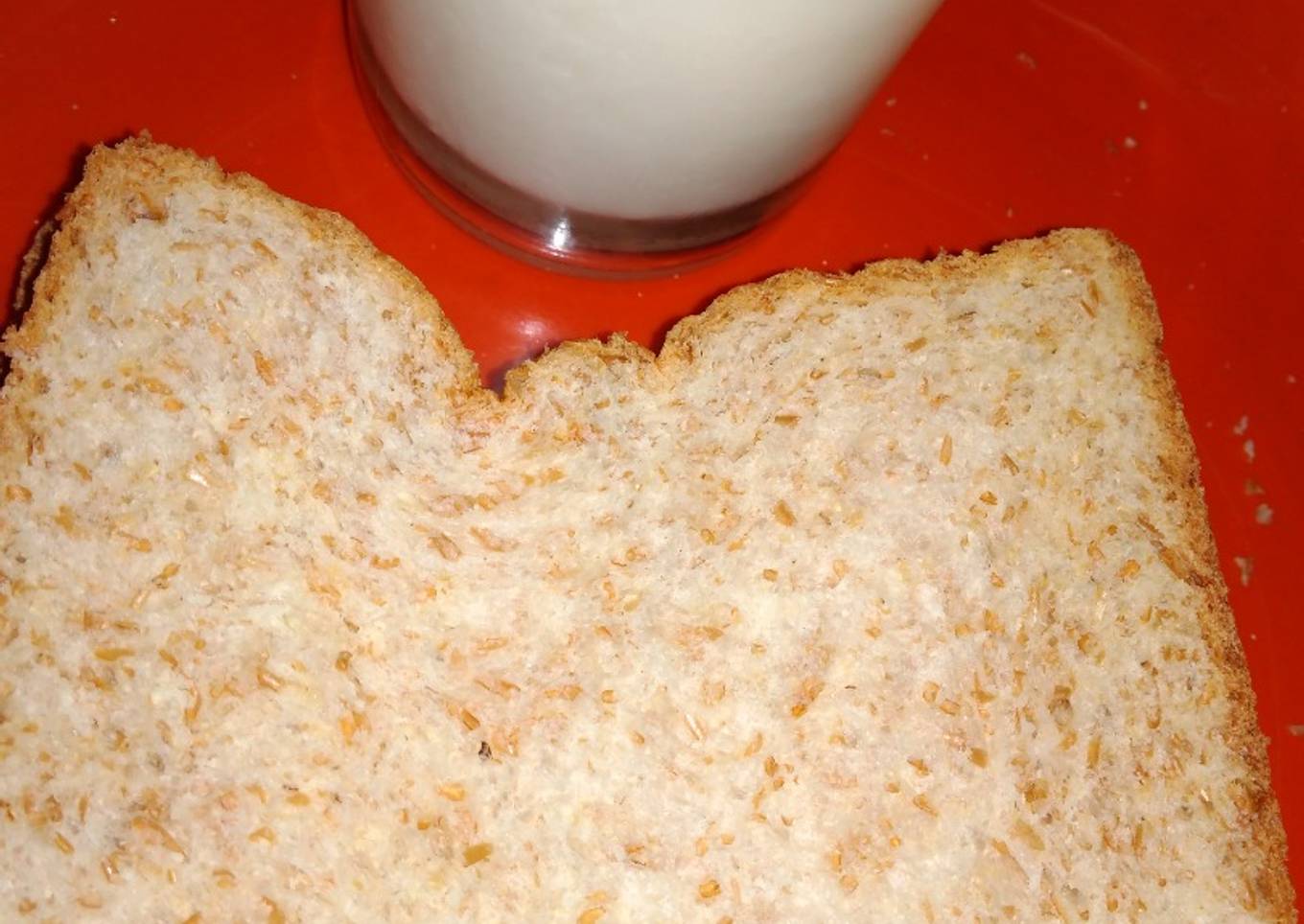 Roti gandum selai kacang "Diet"