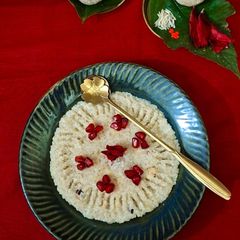 A picture of Samak Rice Kheer/ Falahari Kheer For Navratri occasions.