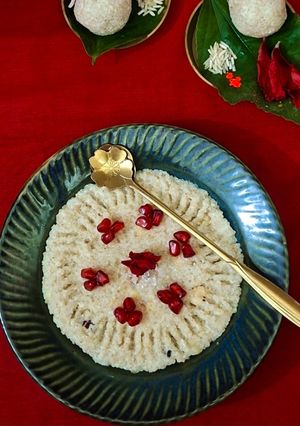 A picture of Samak Rice Kheer/ Falahari Kheer For Navratri occasions.