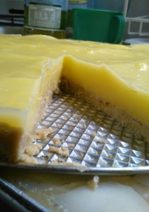Una foto de Pie de limón