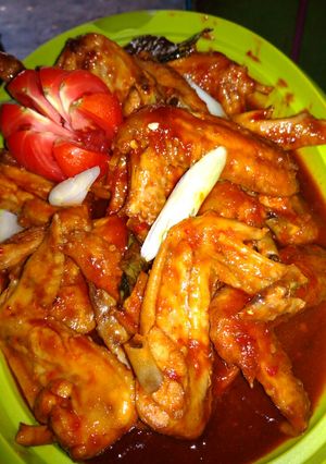 Foto resep Sayap ayam pedas manis