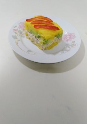 Una foto de Causa rellena de atún
