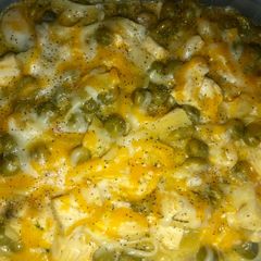 A picture of 10 minute cheesy chicken dish.