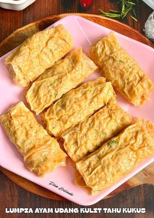 Foto resep Lumpia Ayam Udang Kulit Tahu Kukus