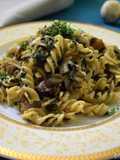 Mushroom And Spinach Pasta