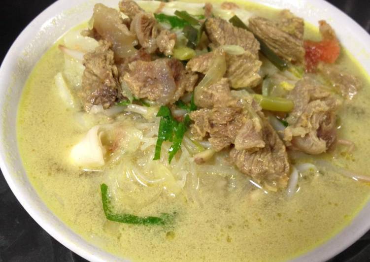 Soto daging mantap