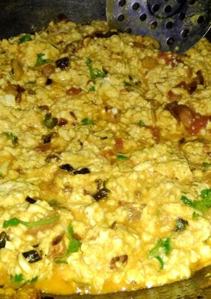 A picture of Paneer Bhurji.
