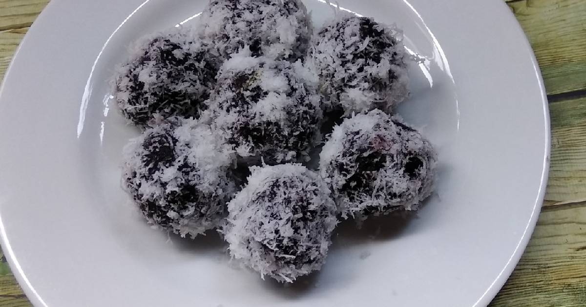 Resep Klepon Ketan Hitam Oleh Ina Permana Cookpad