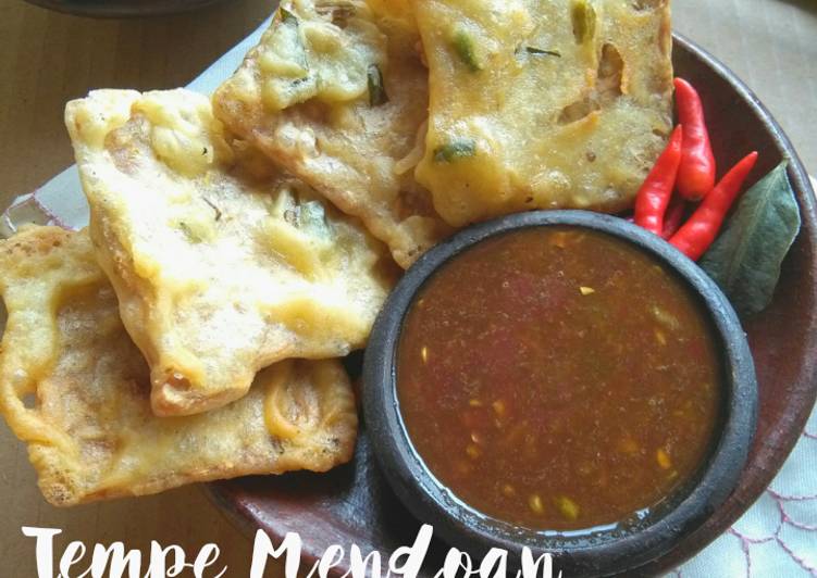 Resep Tempe Mendoan dan Sambal Petis, Lezat Sekali