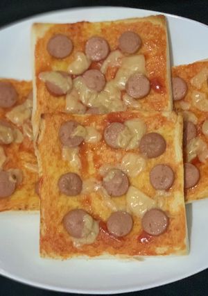 Foto resep Roti Bakar Sosis Keju Quick Melt