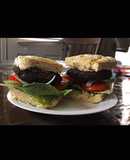 Burger đậu chay (vegan, keto, eatclean)